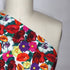 Artlux ~ 'Damson' Multi | White Marocaine Viscose Crepe ~ Made in Italy *Clearance Sale 30% Off